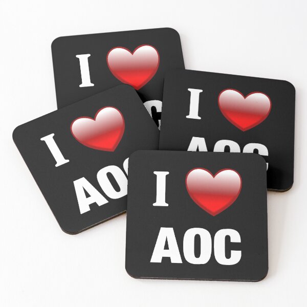 Item preview, I LOVE AOC designed and sold by RedBubbleBoom.