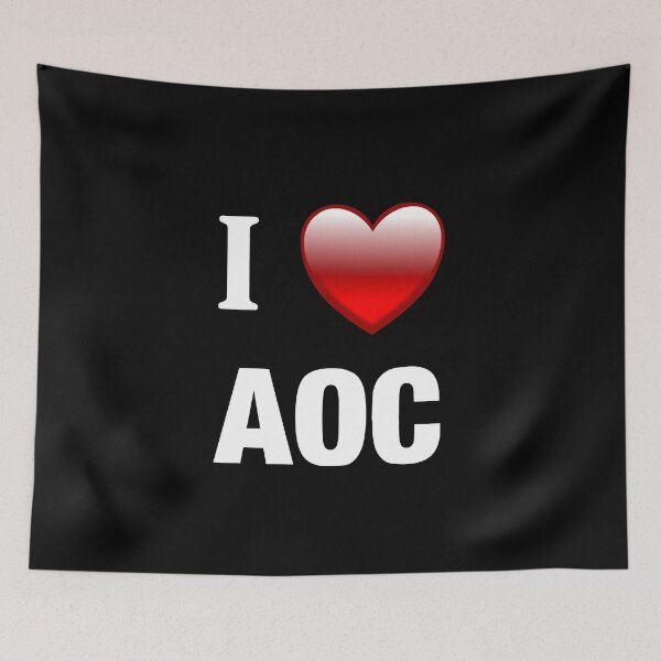 Item preview, I LOVE AOC designed and sold by RedBubbleBoom.