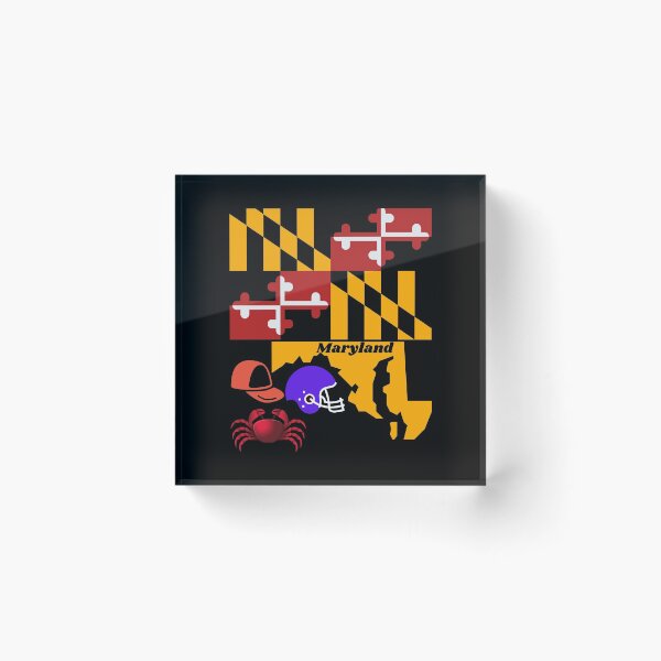 Item preview, Maryland Flag and Sports designed and sold by Trendi61.
