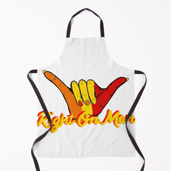 Item preview, Right On Man Hang Loose Shaka Sign designed and sold by Kaitlynn Perry.