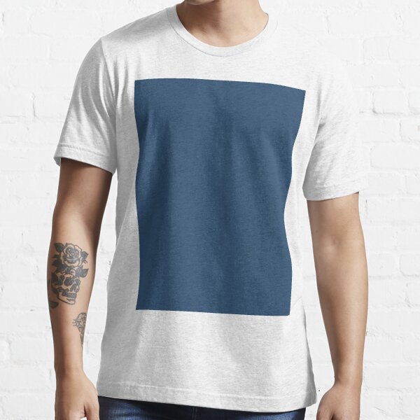 Feste Dunkelblaue Farbe Die Von Sherwin Williams Trendfarbe In The Navy Sw 9178 Inspiriert Wurde Und Mit Dieser Koordiniert T Shirt Von Simplysolid Redbubble