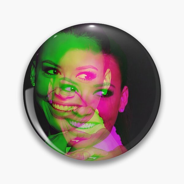 Item preview, Naya Rivera Chromatic art 4, Green and pink designed and sold by NayaRivera.