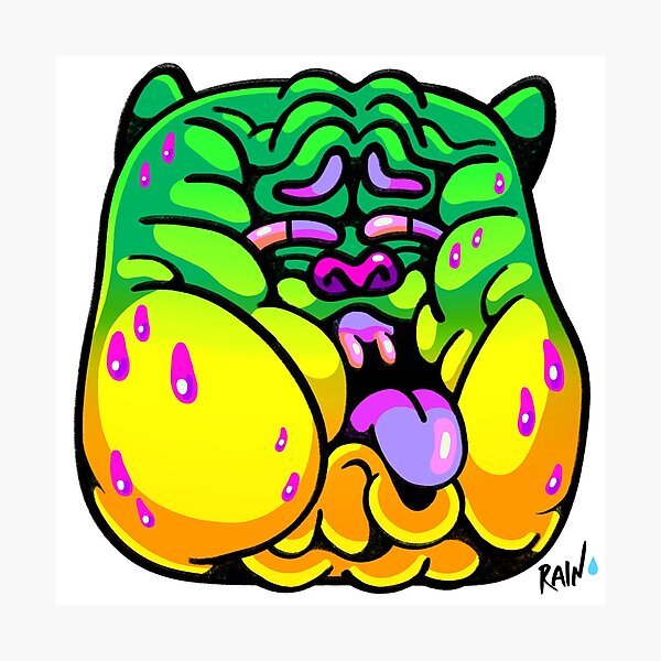 Sourpuss Photographic Print