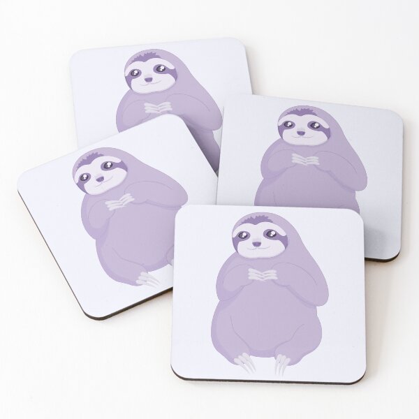 Item preview, Sweet Purple Sloth designed and sold by Cassie McKnight.