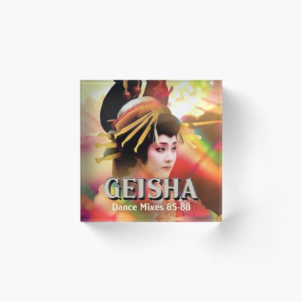 Geisha Dance Mixes 85-88 Acrylic Block