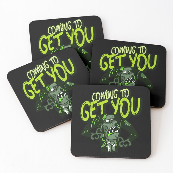 Item preview, Coming To Get You Funny Zombie Halloween Design designed and sold by up4tee.