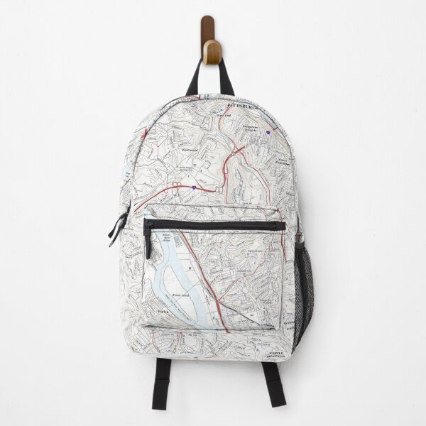 Item preview, Pittsburgh, PA Topographical Map Clean designed and sold by PGHPhotoCo.
