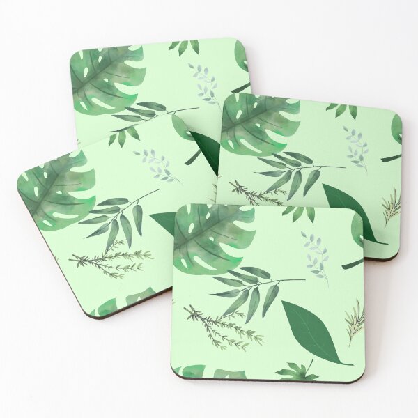 Item preview, Green Leaf Pattern designed and sold by pbstylesetters.