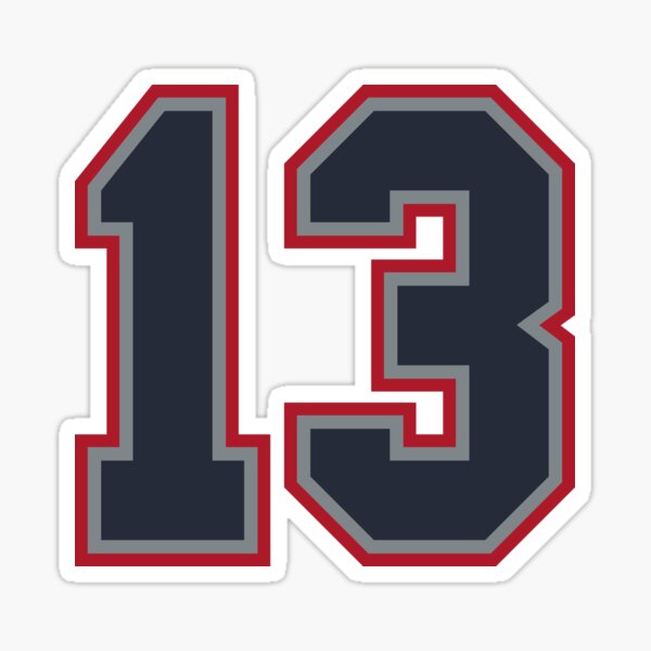 Matt Carpenter #13 Jersey Number Sticker for Sale by StickBall