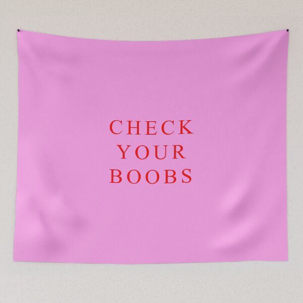 Item preview, Check your boobs designed and sold by Emily Shadbolt.
