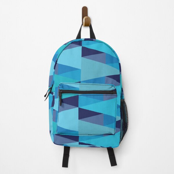 Item preview, Horizontal Triangles Pattern – Blue designed and sold by RoguePatterns.