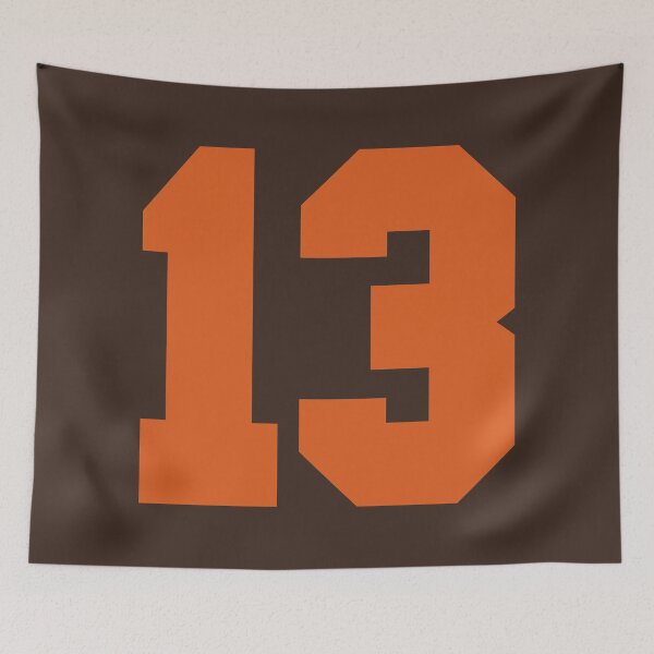 Item preview, 13 Number Cleveland Sports Thirteen Brown Jersey designed and sold by HelloFromAja.