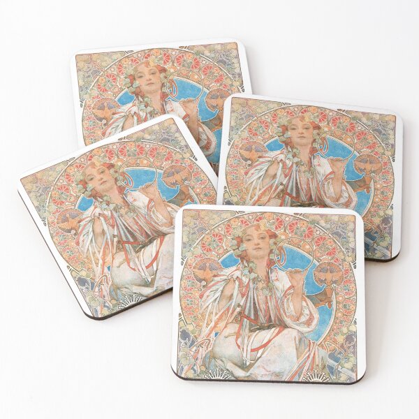 Item preview, Alphonse Mucha - Slavia 1907 - poster designed and sold by playmap.