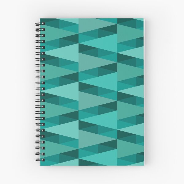 Item preview, Horizontal Triangles Pattern – Teal designed and sold by RoguePatterns.