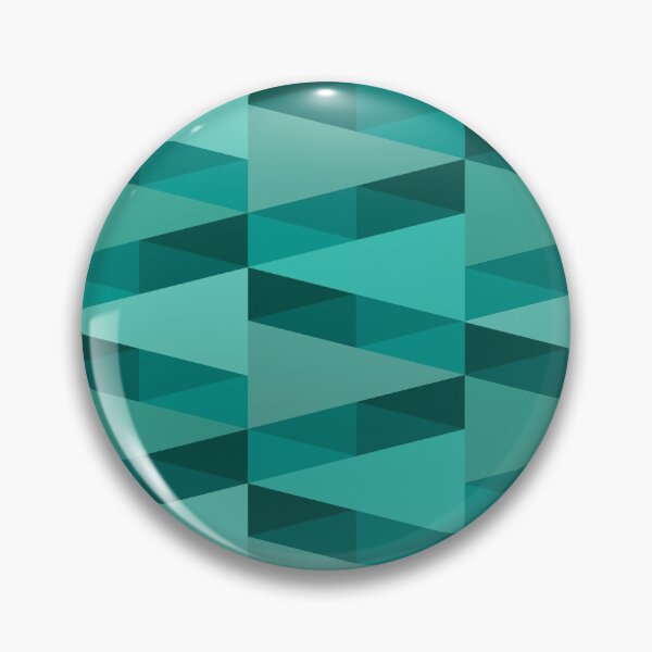 Item preview, Horizontal Triangles Pattern – Teal designed and sold by RoguePatterns.