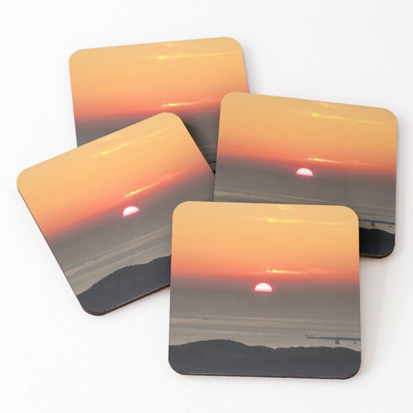 Item preview, Sunrise on the jeju  island sea in Korea designed and sold by human8891.