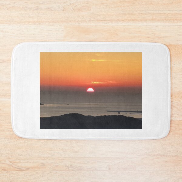 Item preview, Sunrise on the jeju  island sea in Korea designed and sold by human8891.