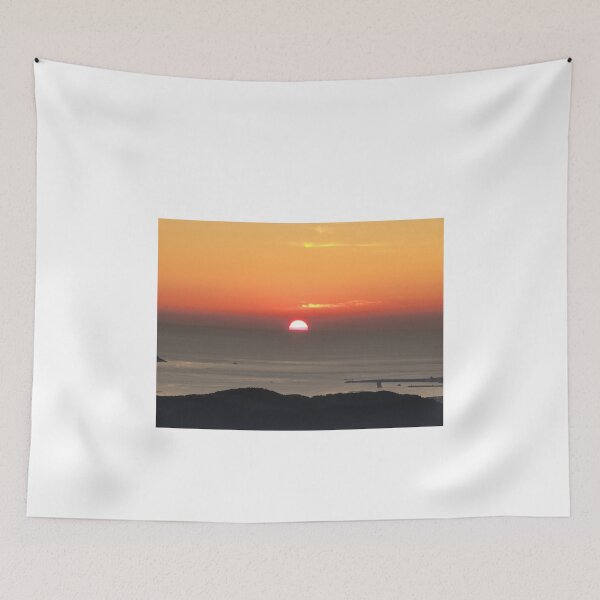 Item preview, Sunrise on the jeju  island sea in Korea designed and sold by human8891.