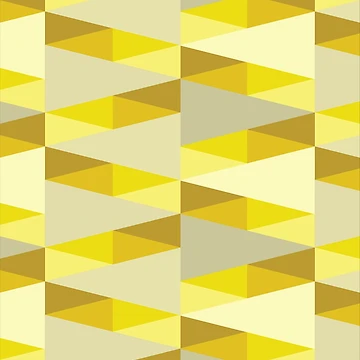 Artwork thumbnail, Horizontal Triangles Pattern – Yellow by RoguePatterns