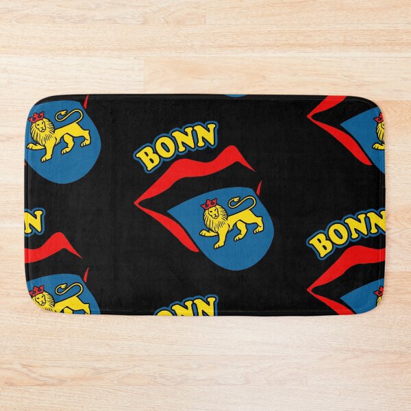 Item preview, Bonn Bonner City NRW Skyline Germany UN Basketball City Map designed and sold by Mark Sukra.