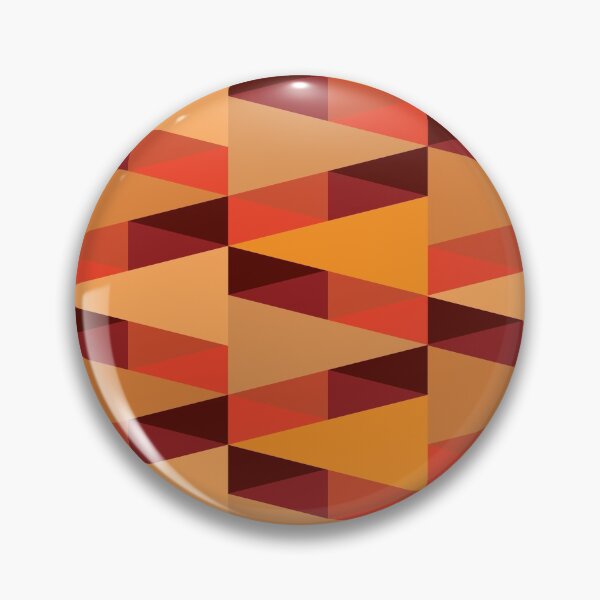 Item preview, Horizontal Triangles Pattern – Orange designed and sold by RoguePatterns.