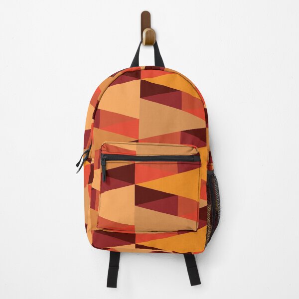 Item preview, Horizontal Triangles Pattern – Orange designed and sold by RoguePatterns.