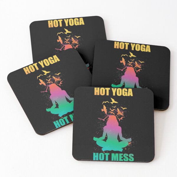 Item preview, Hot Yoga Hot Mess Yoga Premium T-Shirt designed and sold by YogaFire.