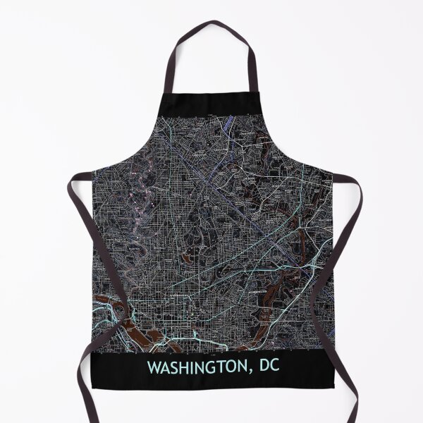Item preview, Washington, DC Topographical Map Dark designed and sold by PGHPhotoCo.