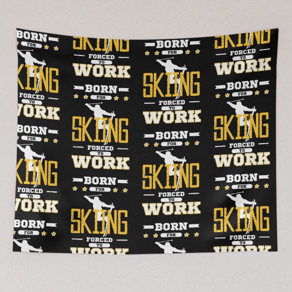 Item preview, skiing saying - cool ski saying designed and sold by pirminio.