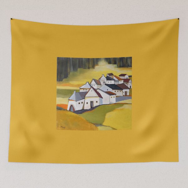 Item preview, Village near the rapeseed field designed and sold by Artual.