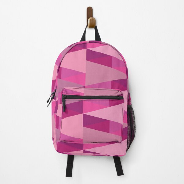 Item preview, Horizontal Triangles Pattern – Fuchsia designed and sold by RoguePatterns.