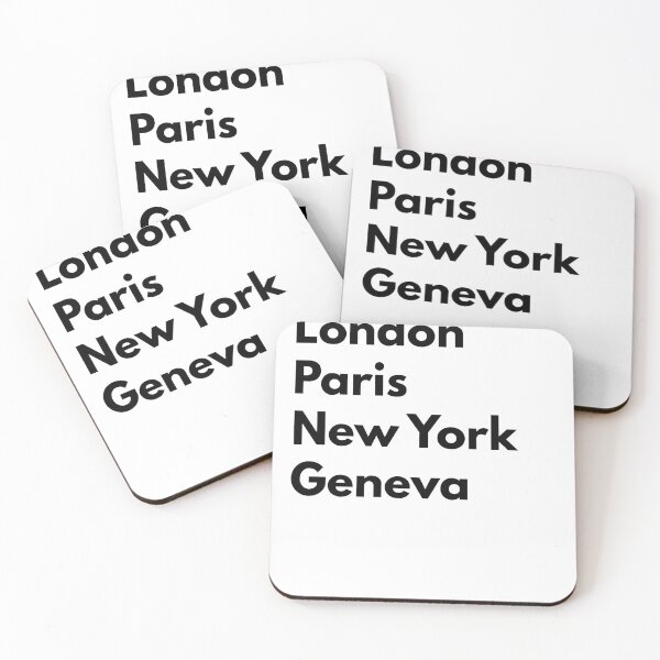 Item preview, London Paris New York Geneva designed and sold by downbubble17.