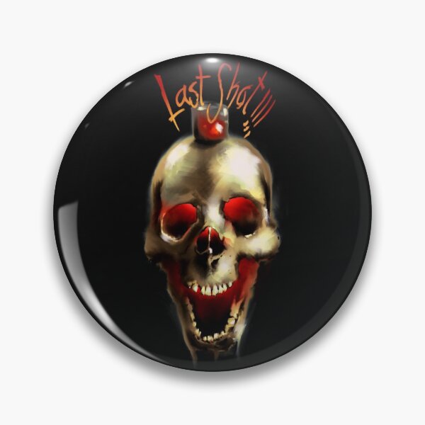 Item preview, Fkn Last Shot Skull designed and sold by FknTsDigitalArt.