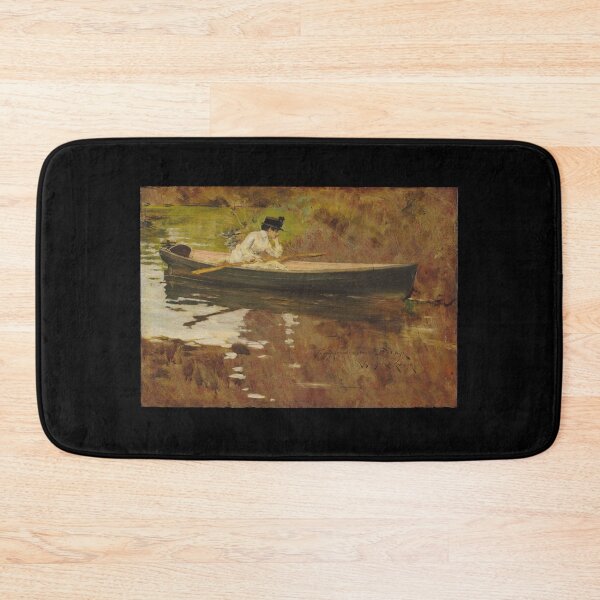 Item preview, William Merritt Chase - Mrs. Chase in Prospect Park designed and sold by artichokes.