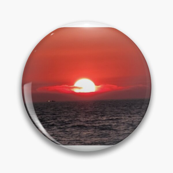 Item preview, Sunset on the jeju  island sea in Korea designed and sold by human8891.