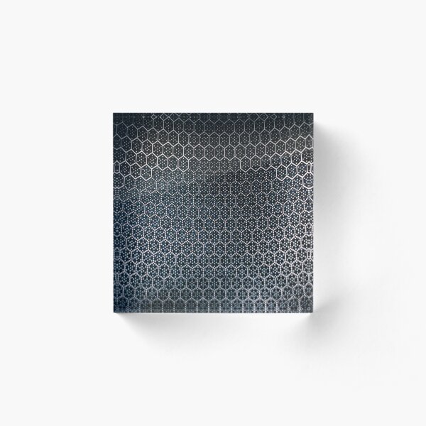 Octagonal Art Acrylic Block