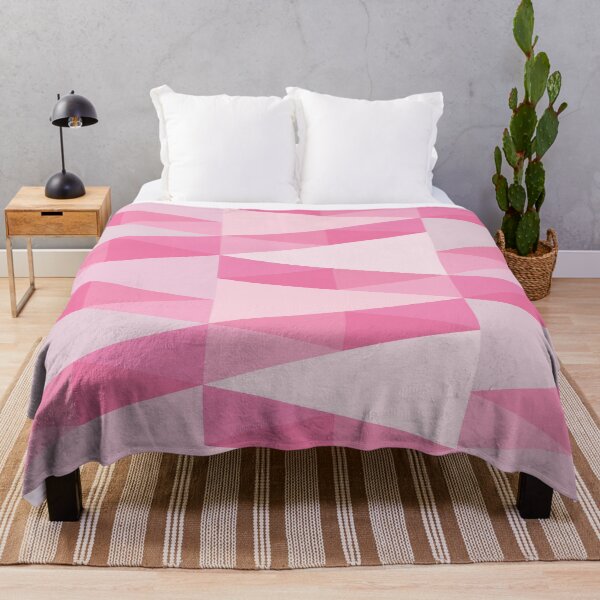 Item preview, Horizontal Triangles Pattern – Pink designed and sold by RoguePatterns.