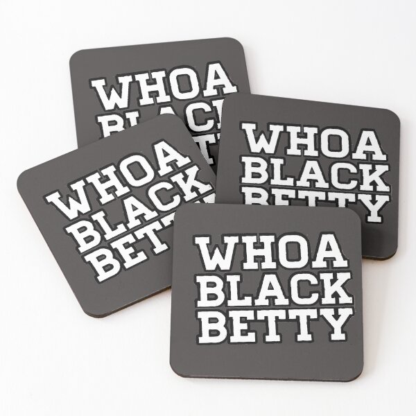 Item preview, Whoa Black Betty Wham a Bam Alam designed and sold by SwampfoxDesign.