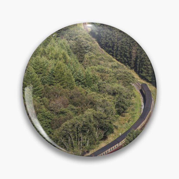 Item preview, Steam train navigating a valley designed and sold by wellsie82.