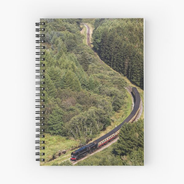 Item preview, Steam train navigating a valley designed and sold by wellsie82.