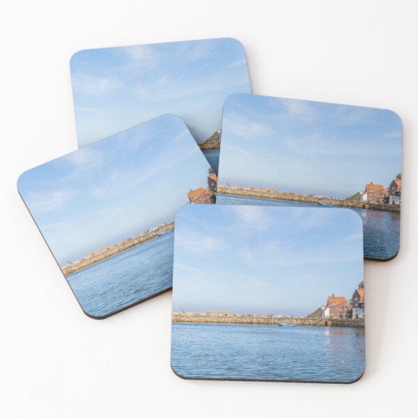 Item preview, Whitby harbour entrance and East cliff designed and sold by wellsie82.