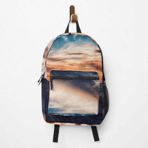 Item preview, Mountain colored sunset designed and sold by landsca-pics.