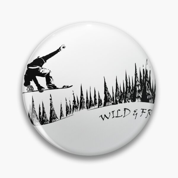 Item preview, Snowboard lovers wild and free designed and sold by designMarks.