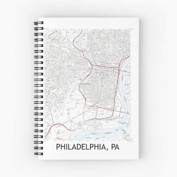 Item preview, Philadelphia, PA Topographical Map Clean designed and sold by PGHPhotoCo.