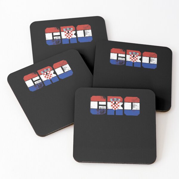 Item preview, croatia serbia retro flag  designed and sold by pirminio.