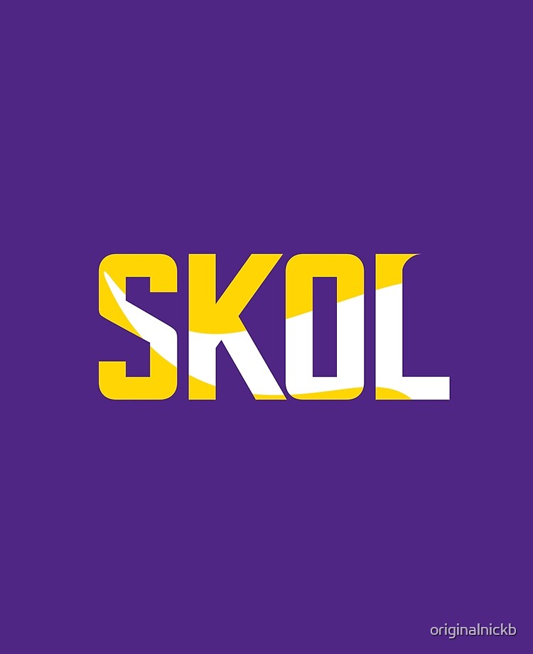 Minnesota Vikings SKOL NFL Football Premium Vinyl Decal Sticker - SKOL  Vikes! |