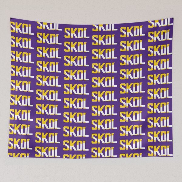 Item preview, Minnesota Vikings Skol Text Design designed and sold by Originalnickb Designs.