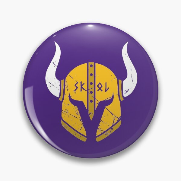 Pins Minnesota Vikings Crest Pin