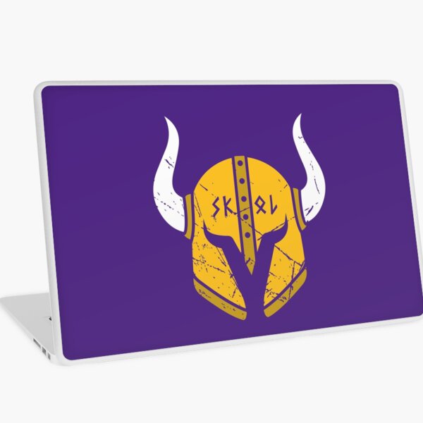 Minnesota Vikings Skol Helmet Laptop Sleeve for Sale by