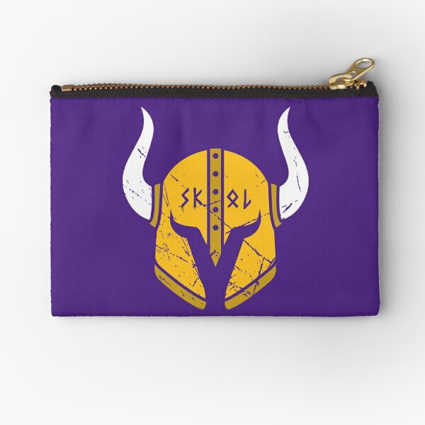 Minnesota Vikings Leather Checkbook Cover - Bags & Wallets